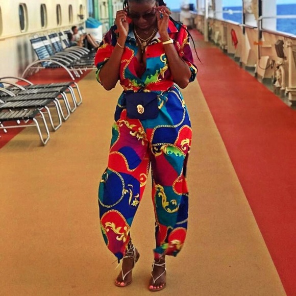 Colorful jumpsuit - Picture 2 of 2